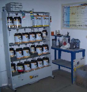 Mischbank Industrielack