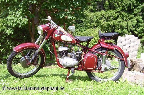 Ganzlackierung RT125 Ganzlackierung RT125